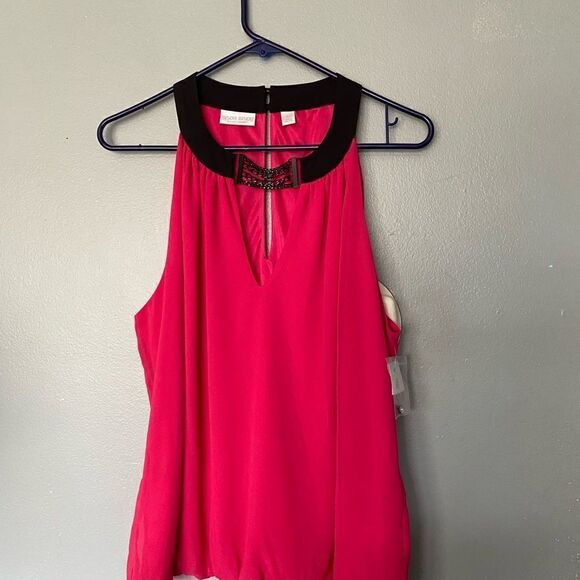 Bisou Bisou Halter Style summer top size L - Picture 1 of 9